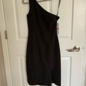 One Shoulder Little Black Dress